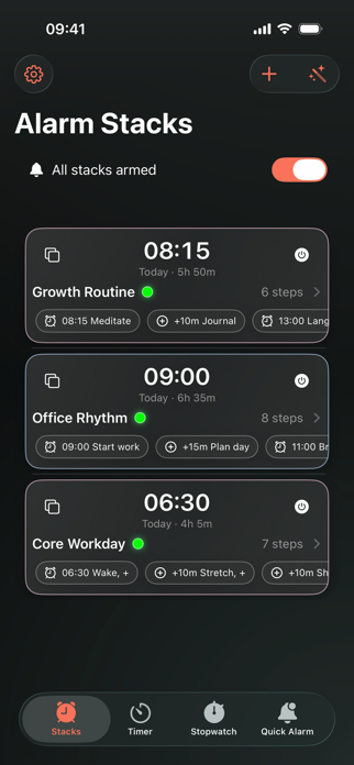 Alarm Stacks Screenshot 1 of 5