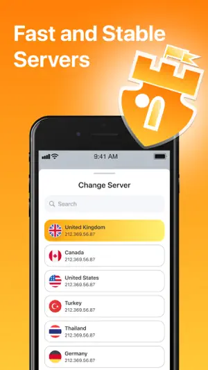 CyberGuard VPN screenshot 4