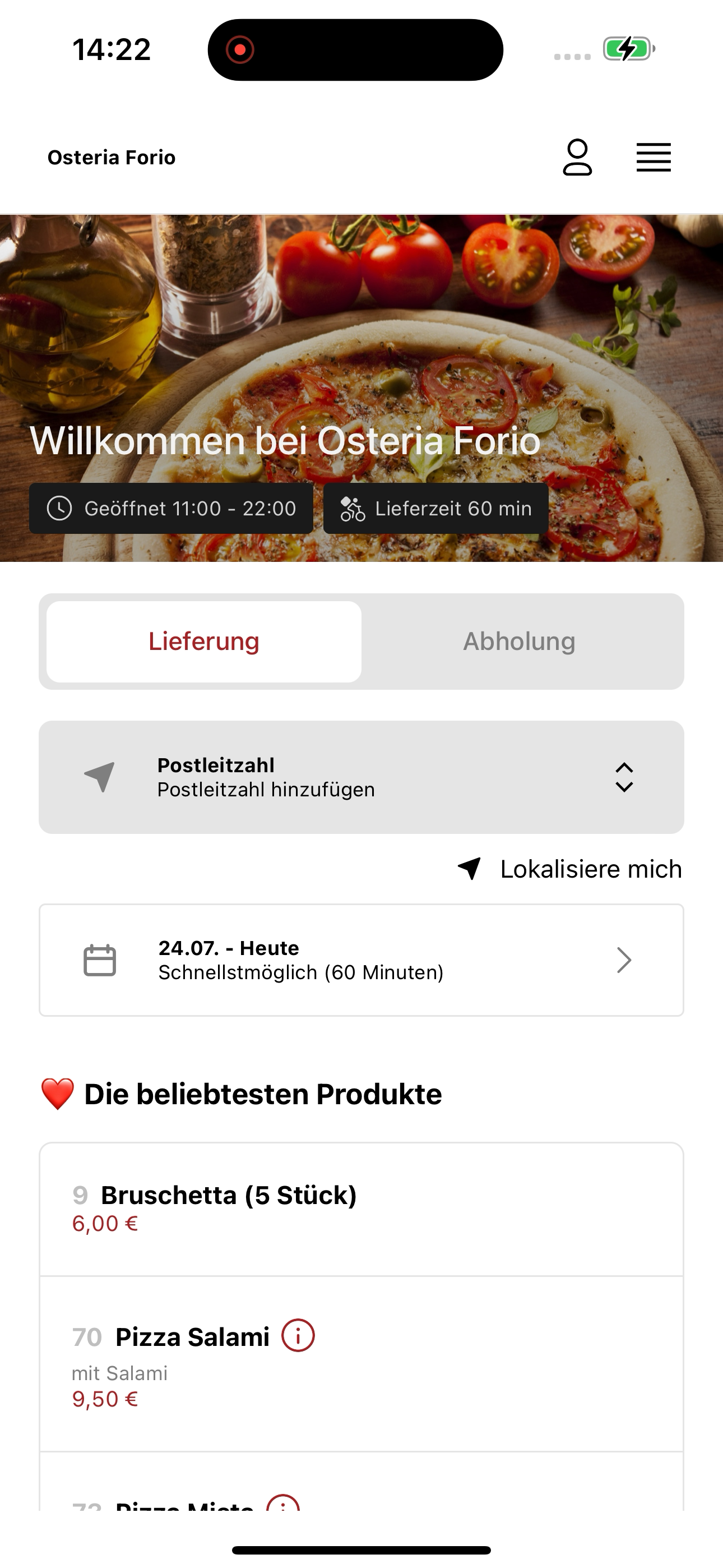 Osteria Forio screenshot 5