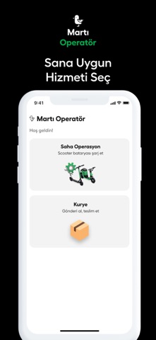 Martı: Operatör iPhone screenshot