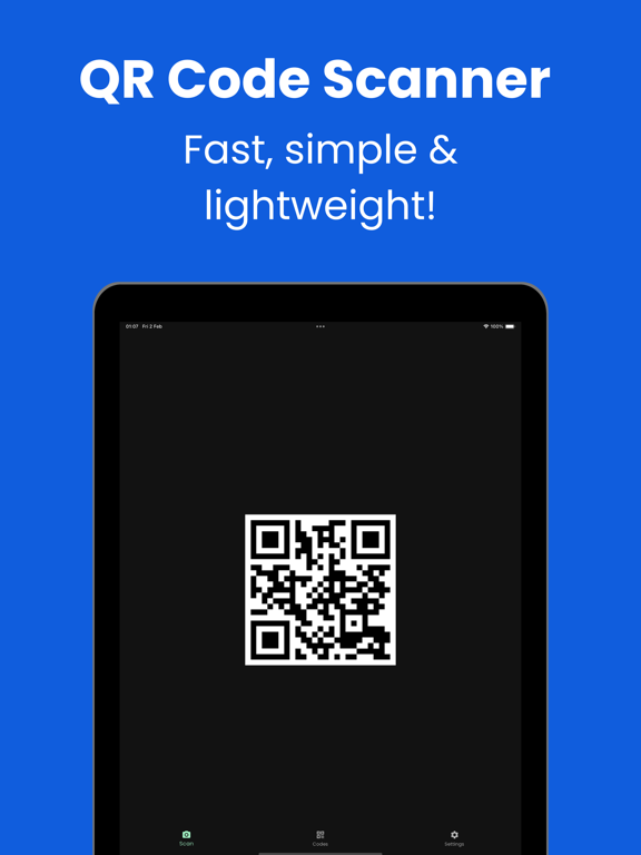 Simple QR Barcode Scanner