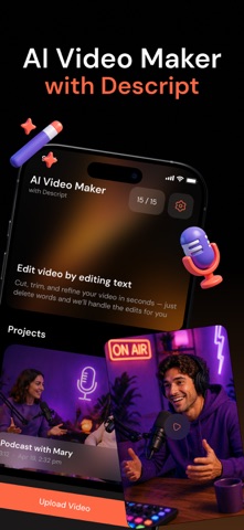 AI Video Maker with Descript screenshot