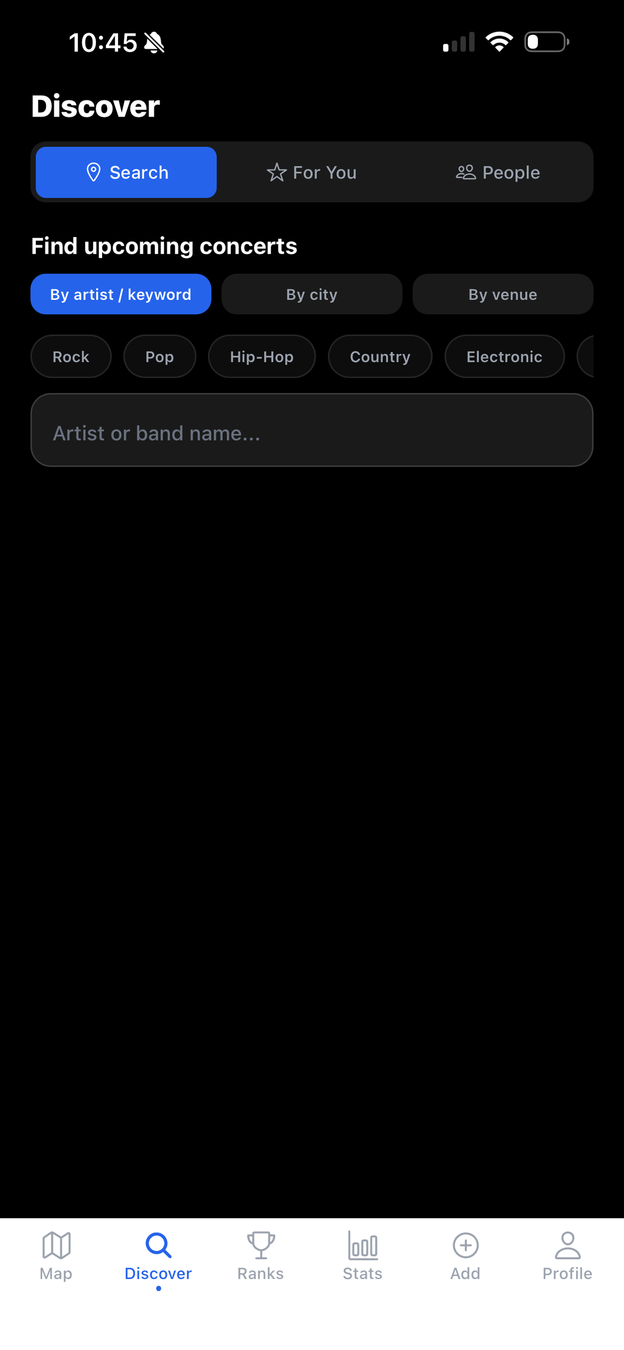 REME: Live Music Tracker screenshot 2