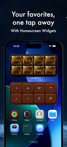 Lunicode - Fonts & Emoticons screenshot