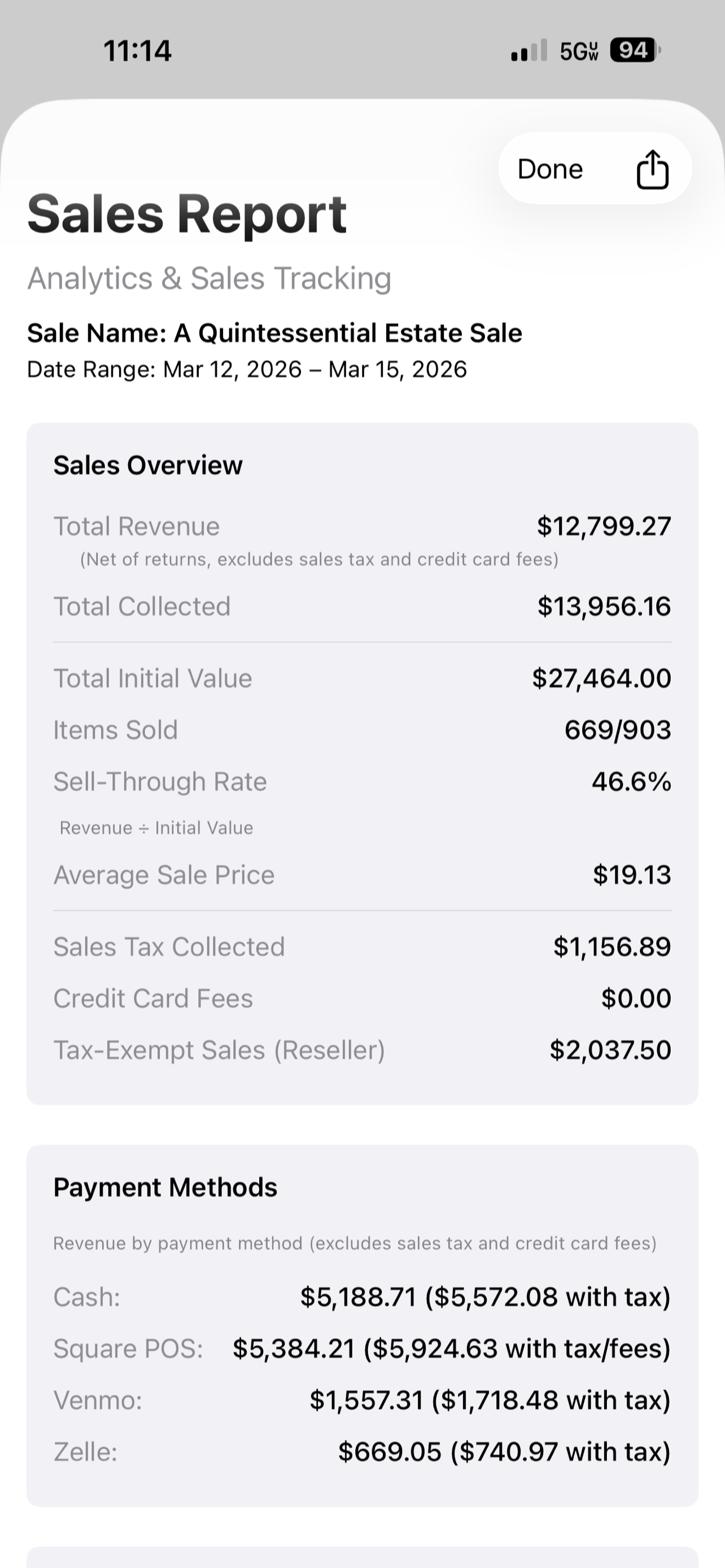 EstateSail Estate Sale Manager