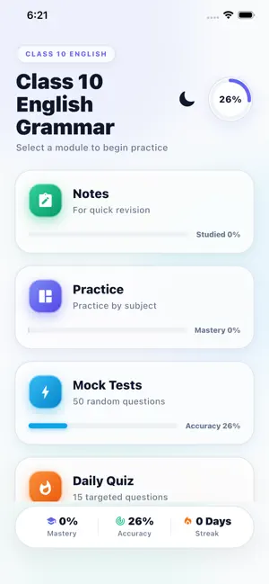 Class 10 English Grammar Guide screenshot 1