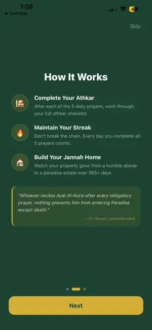 Athkar Builder screenshot 2
