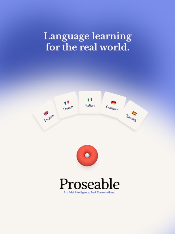 Proseable iPad screenshot 1 - Education app