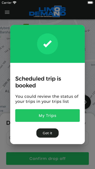 LIMOS ON DEMAND Screenshot