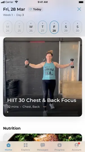 BFit App screenshot 4