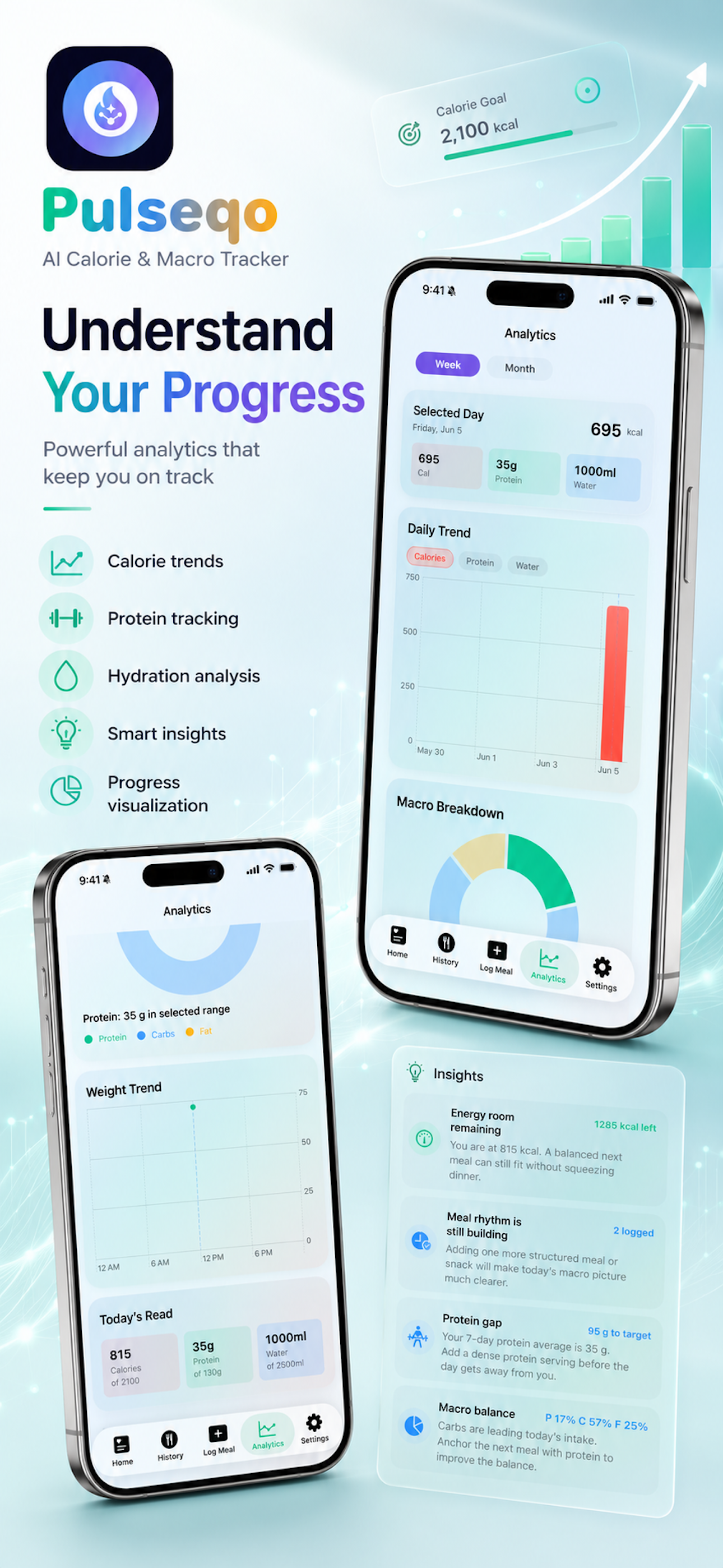 Pulseqo: Calorie Tracker screenshot 6