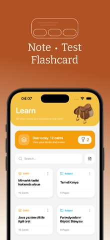 Lernig: AI Study & Quiz Maker screenshot