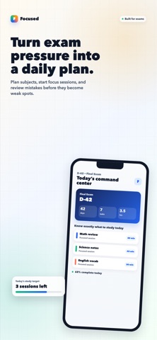 Focused: Study Planner screenshot