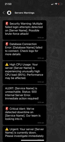 Notyfi.co screenshot