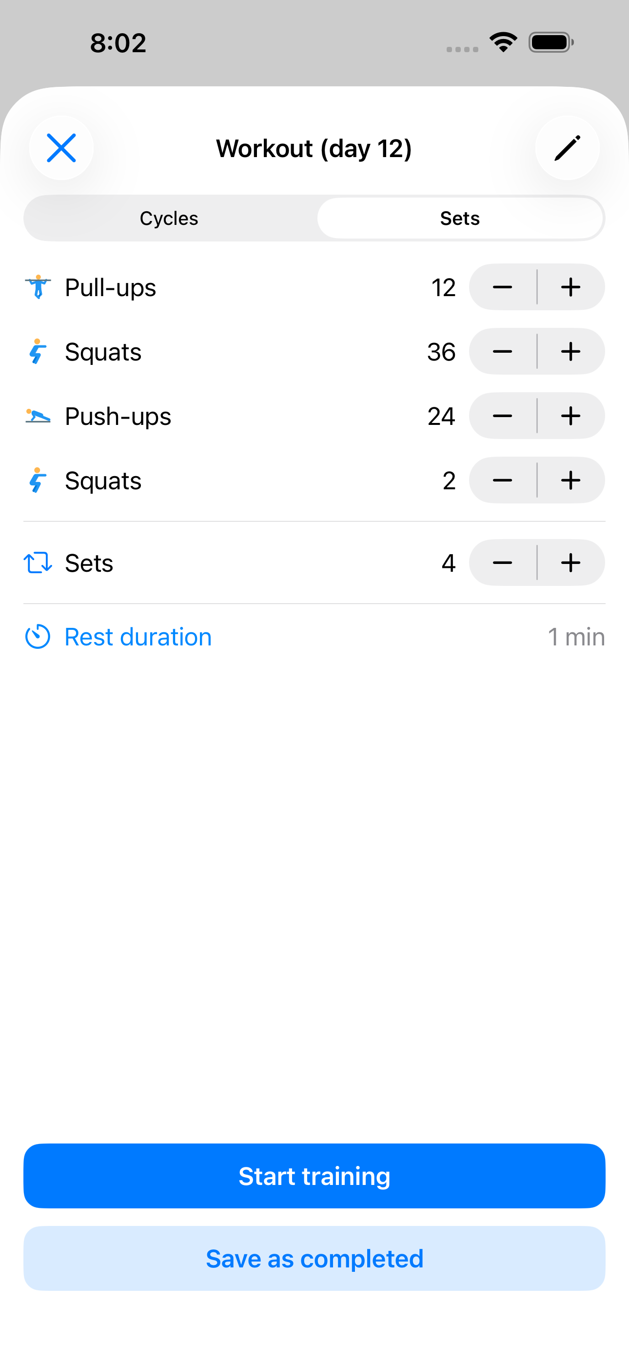 Street Workout Program screenshot 3