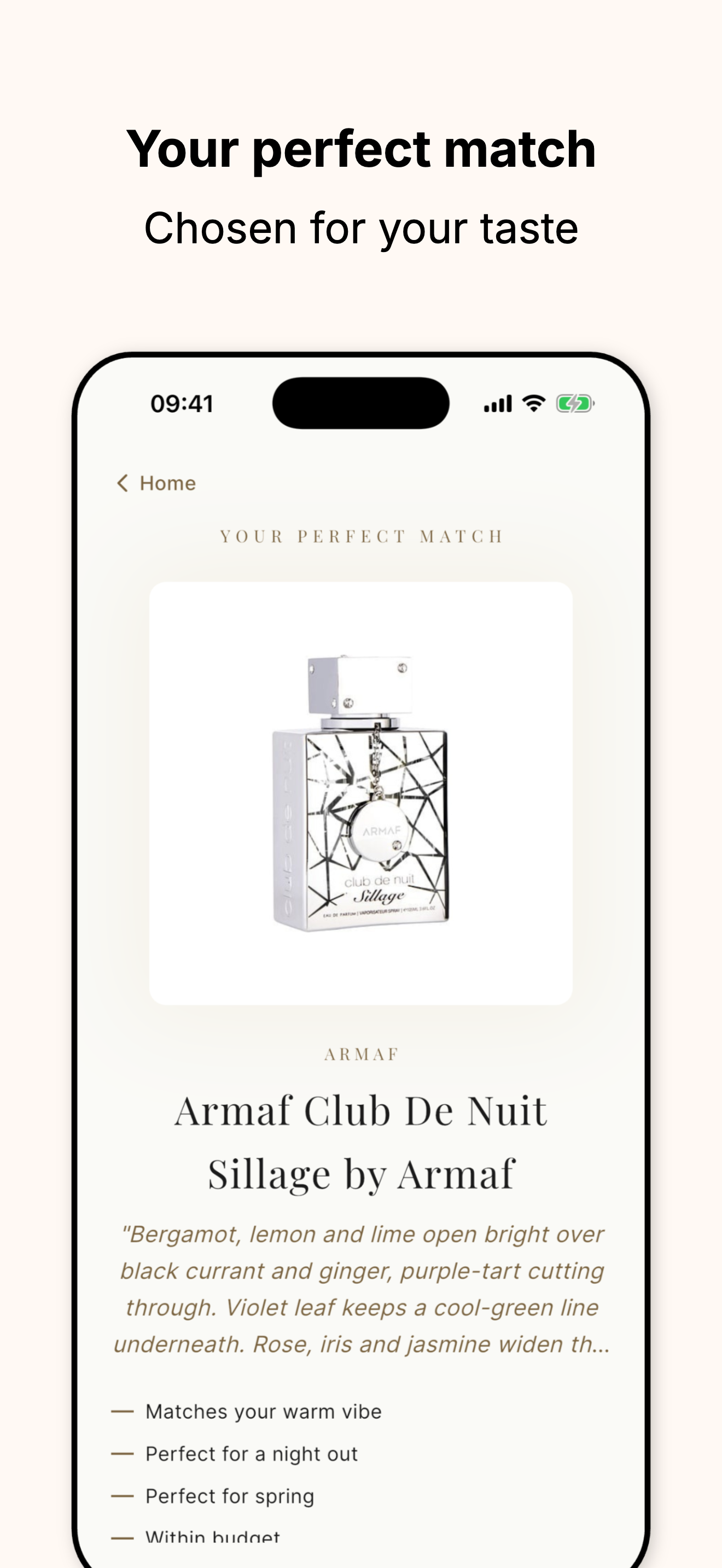 ScentAdvisor: Perfume Finder