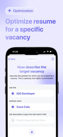 CVNow: CV Resume maker screenshot