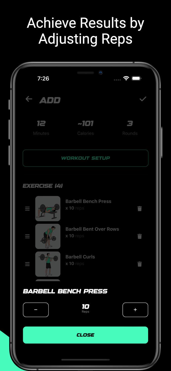 Workout Builder App