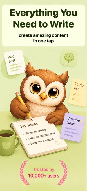 AI Chat & Smart Assistant Owl+ screenshot 3