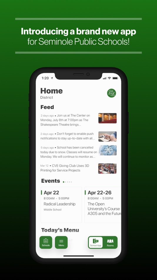 #1. Seminole Public Schools, OK (iOS) By: Seminole Public Schools