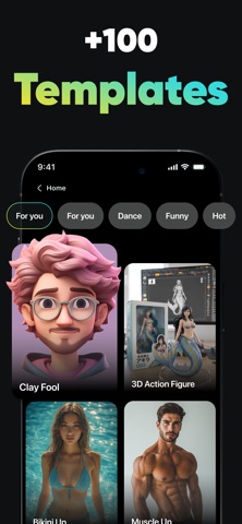 Hot AI Video Generator: Vyral screenshot