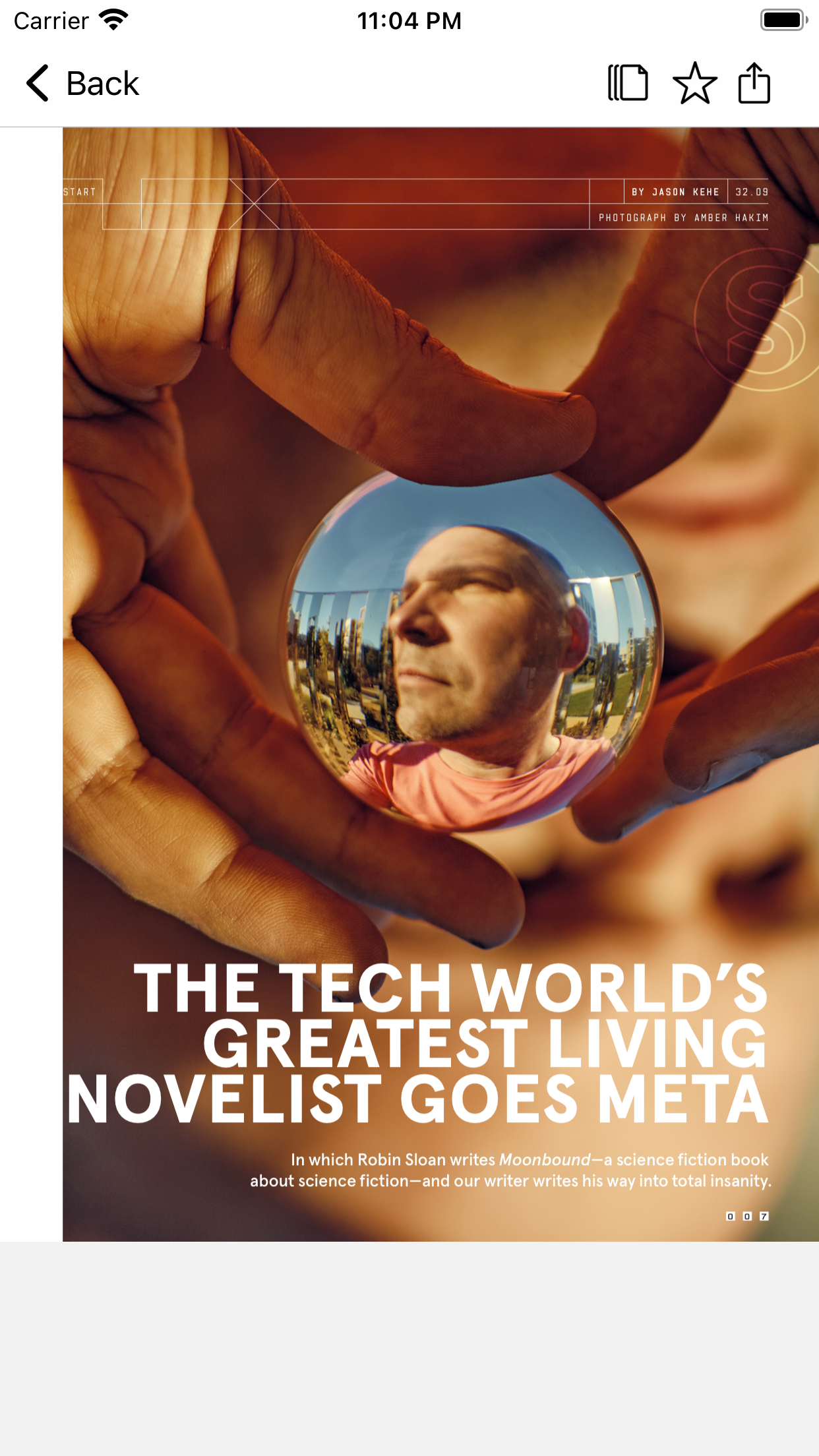 WIRED Magazine screenshot 2