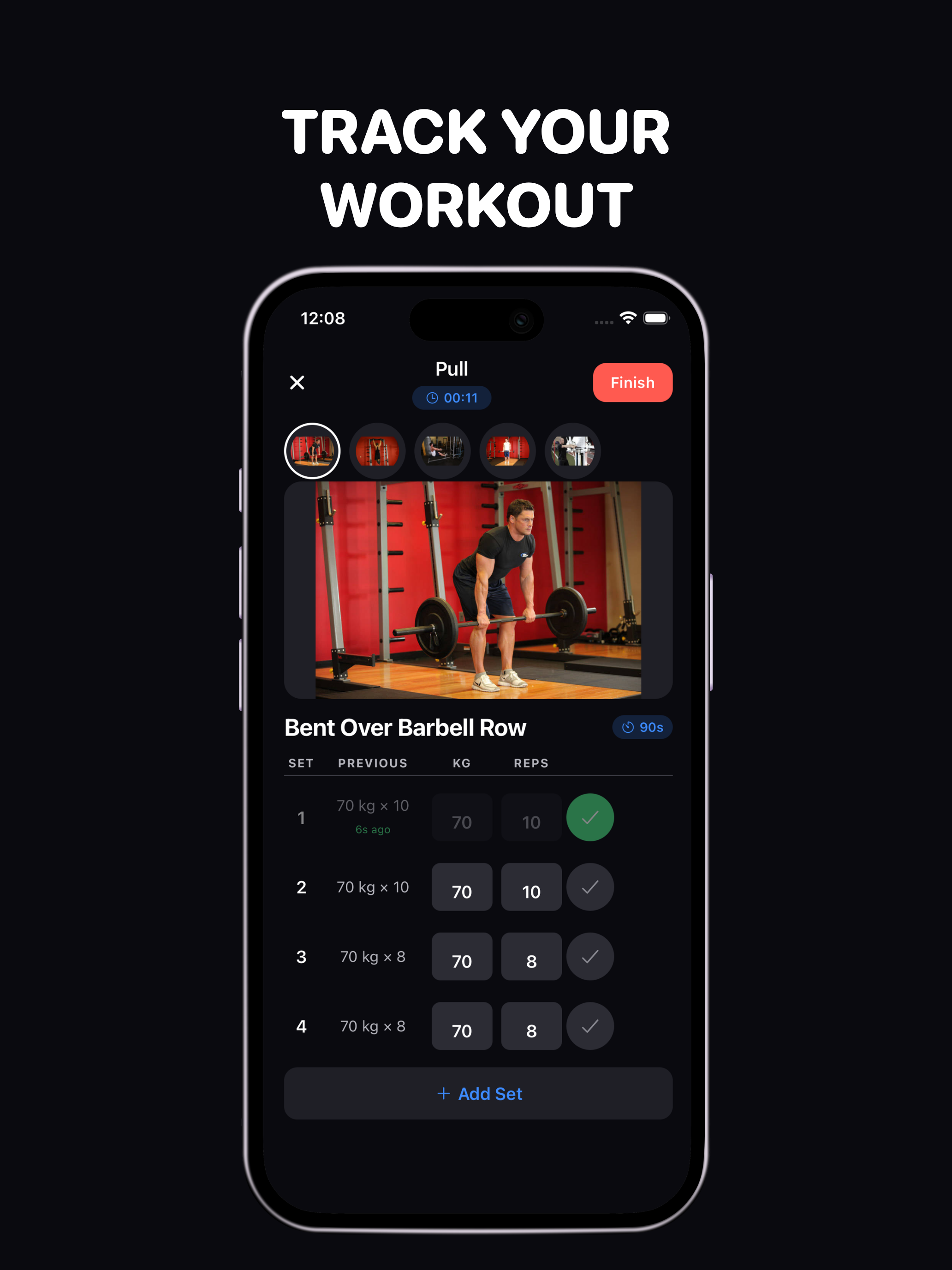 Spotter: AI Gym Workout Log screenshot 8