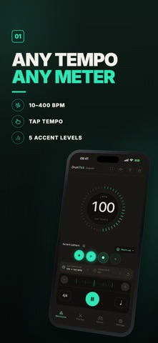 Metronome: DrumTick Screenshot 1 of 6