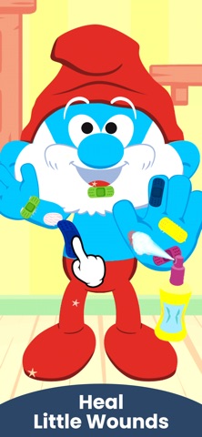 Smurfs Doctor Hospital Games iPhone screenshot