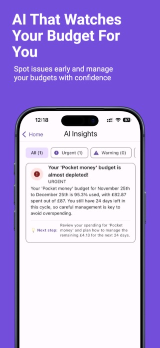 Wise Wallet – AI Budgets Screenshot 5 of 10