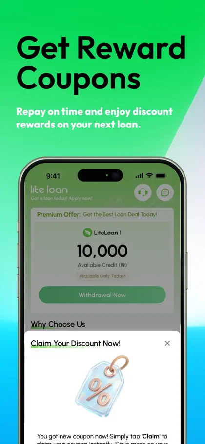 Screenshot 4 di 6 di Lite Loan: Fast And Safe Loan