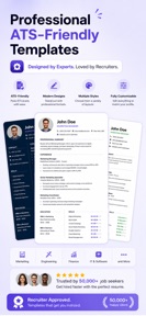 ATS Resume Builder • VibeCV Ai screenshot