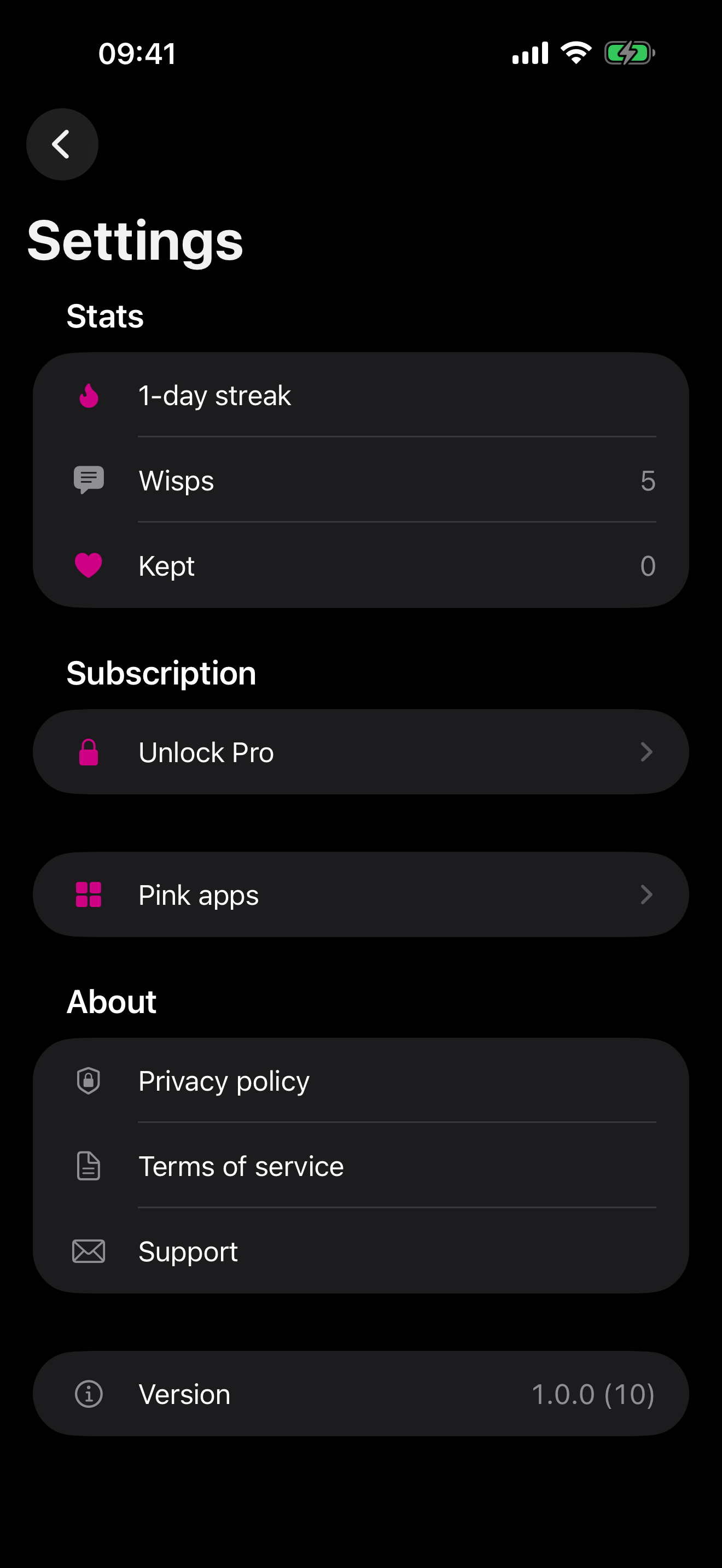 Pink Wisp