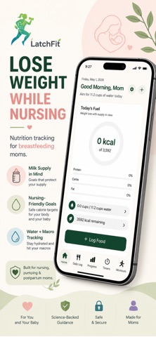 LatchFit-Macro Tracker for Mom Screenshot 1 of 8