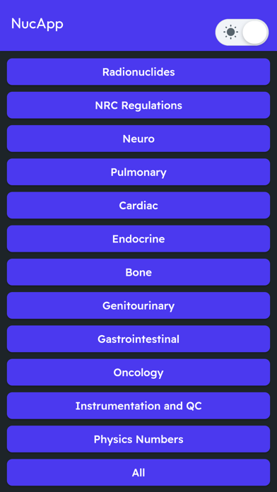 NucApp screenshot 1