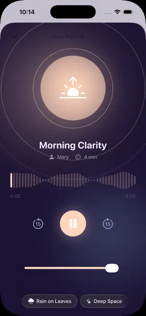 My Meditations: Relax & Sleep screenshot 4