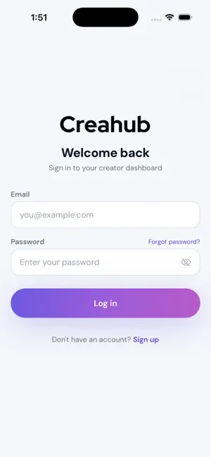 Creahub screenshot 1