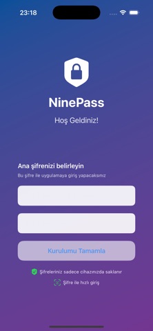 NinePass screenshot