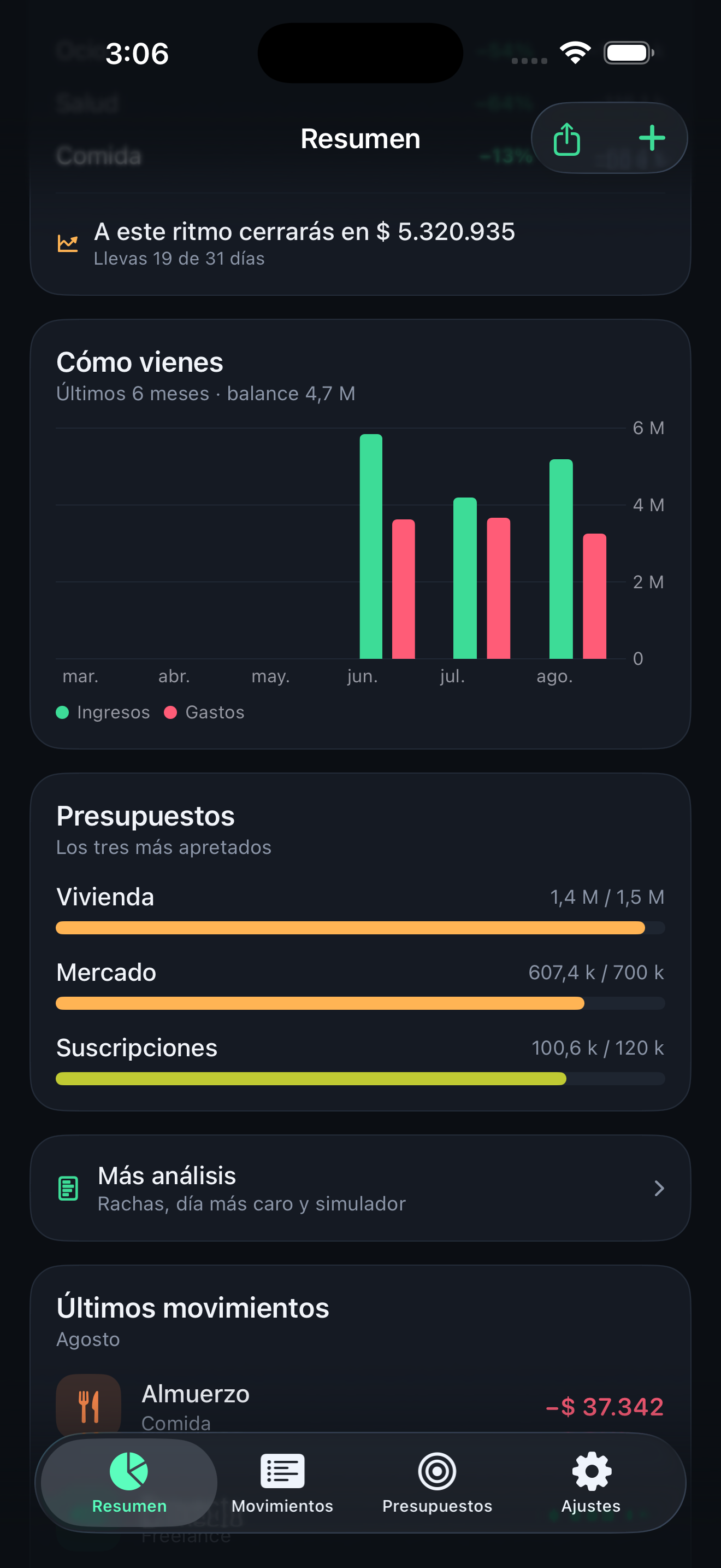 FinanzApp - Finanzas screenshot 2