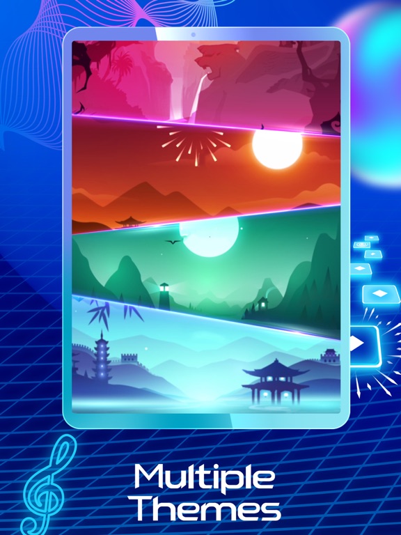 Tiles Hop EDM Rush Music Game iPad app afbeelding 5