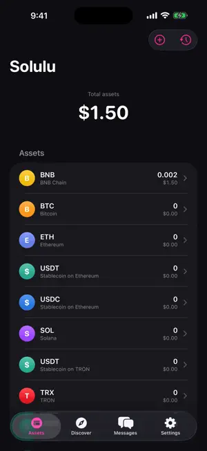 Solulu Wallet screenshot 4