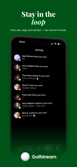 Golfstream - Social Network Screenshot 5 of 5