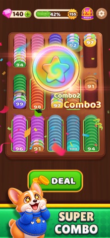 Coin Sort Merge Puzzle Screenshot 3 of 8