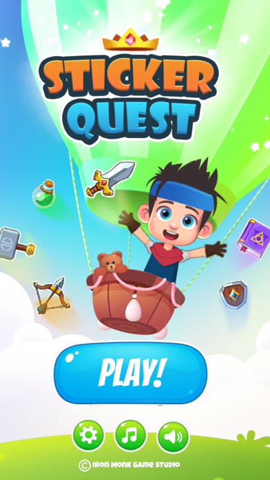 Sticker Quest Chronicles app screenshot