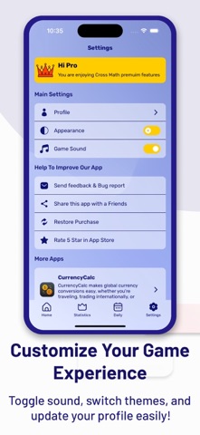 Crossmath: Math & Logic Game iPhone screenshot