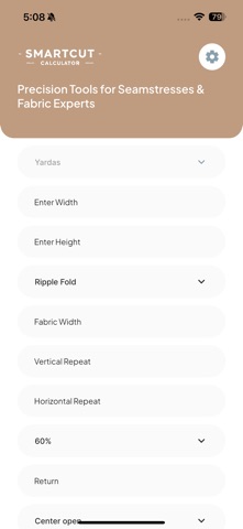 Smart Cut Calculator Screenshot 1 of 3