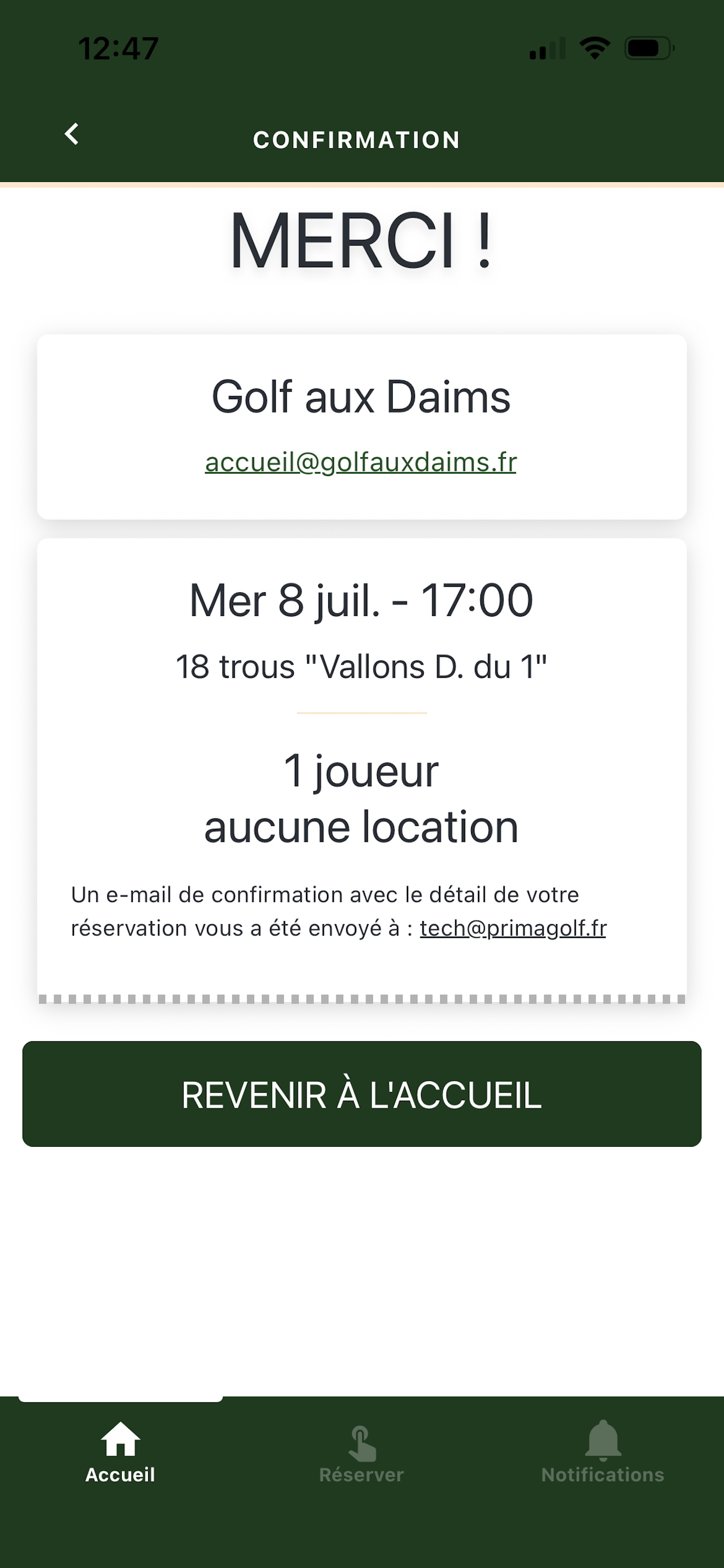 Golf aux Daims screenshot 5