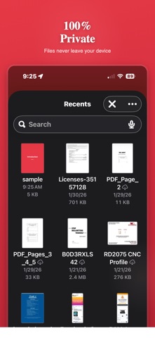 Voice PDF Extractor screenshot