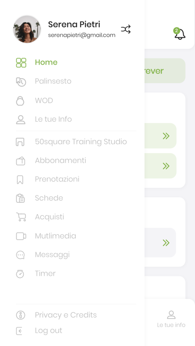 50square Training Studio app screenshot 3