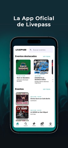 Livepass Argentina Screenshot 1 of 4